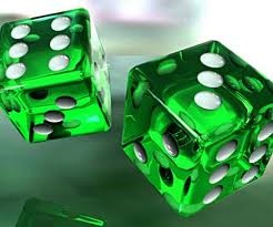 Photo:  green dice